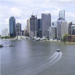 Brisbane - Notre point de chute